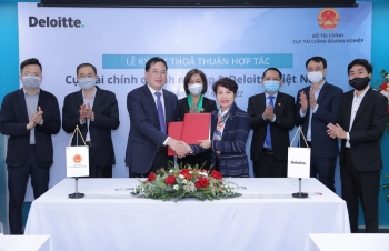 Cục Tài chính doanh nghiệp và Deloitte ký kết hợp tác đào tạo và hỗ trợ chuyên môn