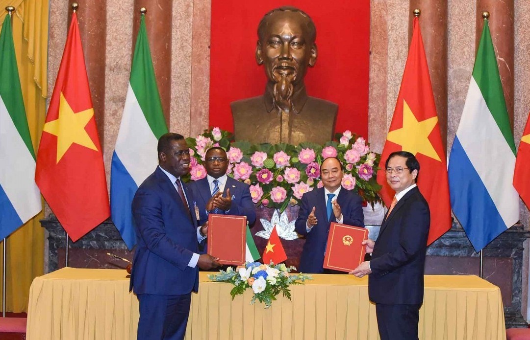 Kinh tế sẽ là trọng tâm hợp tác trong quan hệ Việt Nam - Sierra Leone