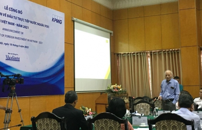 Công bố báo cáo thường niên về đầu tư trực tiếp nước ngoài của Việt Nam năm 2021