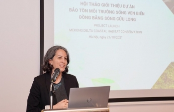 2,9 triệu USD bảo tồn môi trường sống ven biển đồng bằng sông Cửu Long
