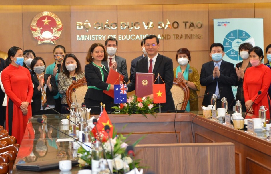 Australia tiếp tục hỗ trợ 50,1 triệu đô la Úc giúp Việt Nam phát triển nguồn nhân lực