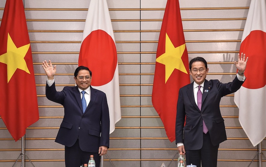 Thủ tướng Việt Nam và Nhật Bản nhất trí đưa quan hệ hai nước lên tầm cao mới