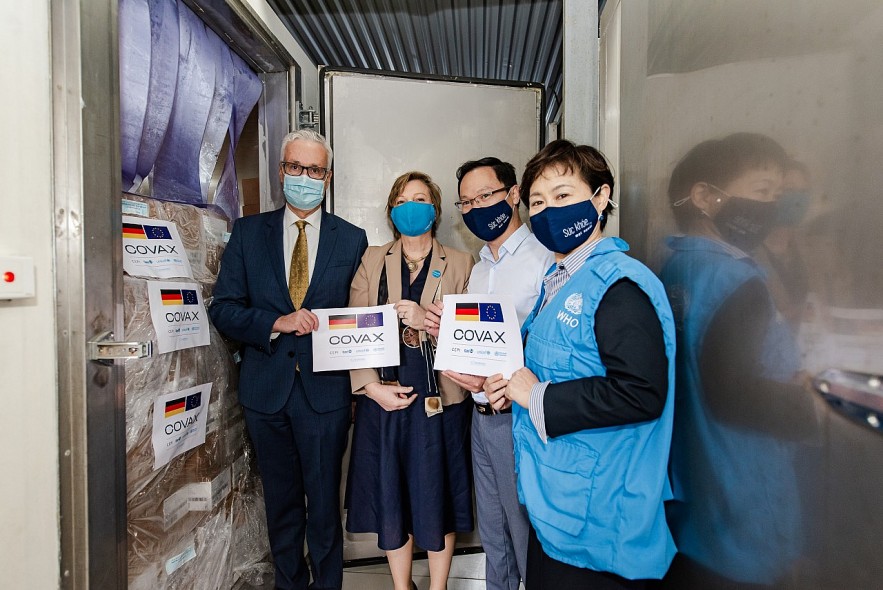 Đức hỗ trợ Việt Nam thêm 2,558 triệu liều vắc- xin Covid-19 qua cơ chế COVAX