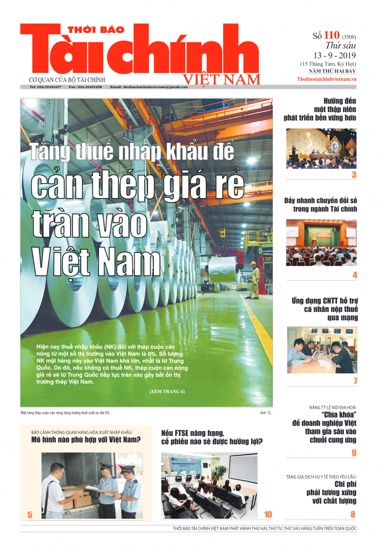 Số 110 (13-9-2019)