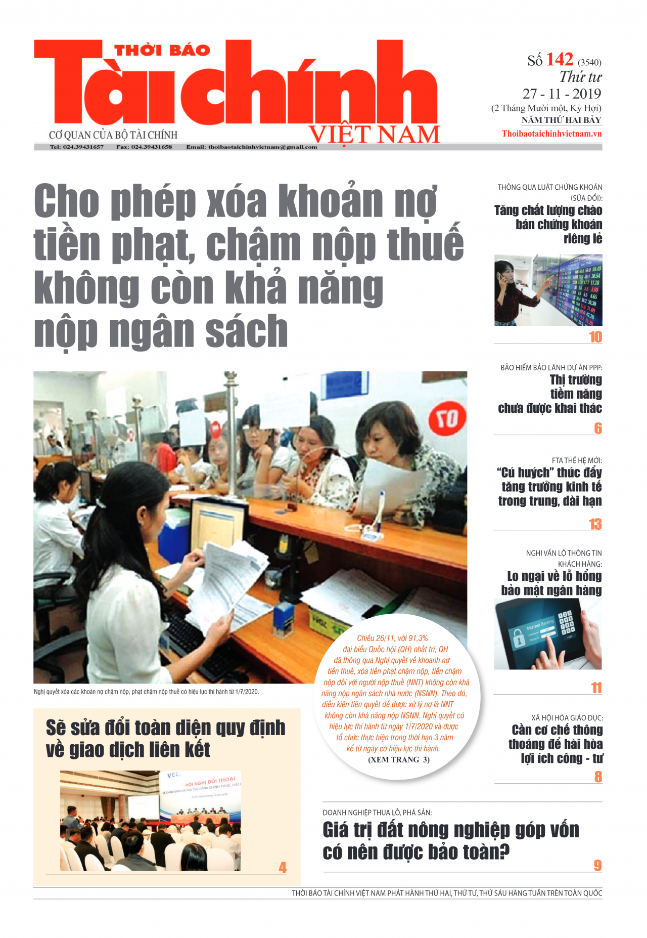 Số 142 (27-11-2019)