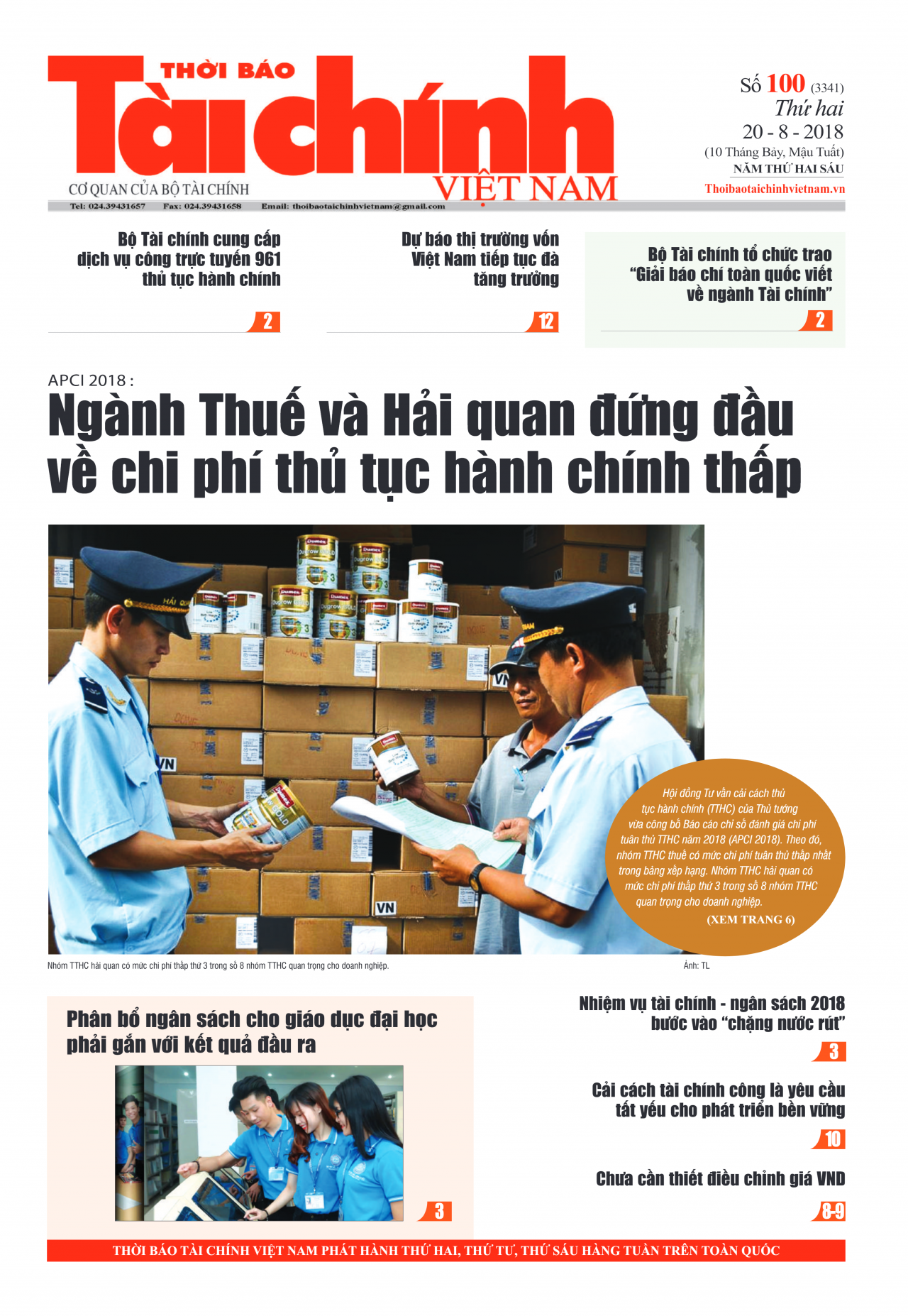 Số 100 (20-8-2018)