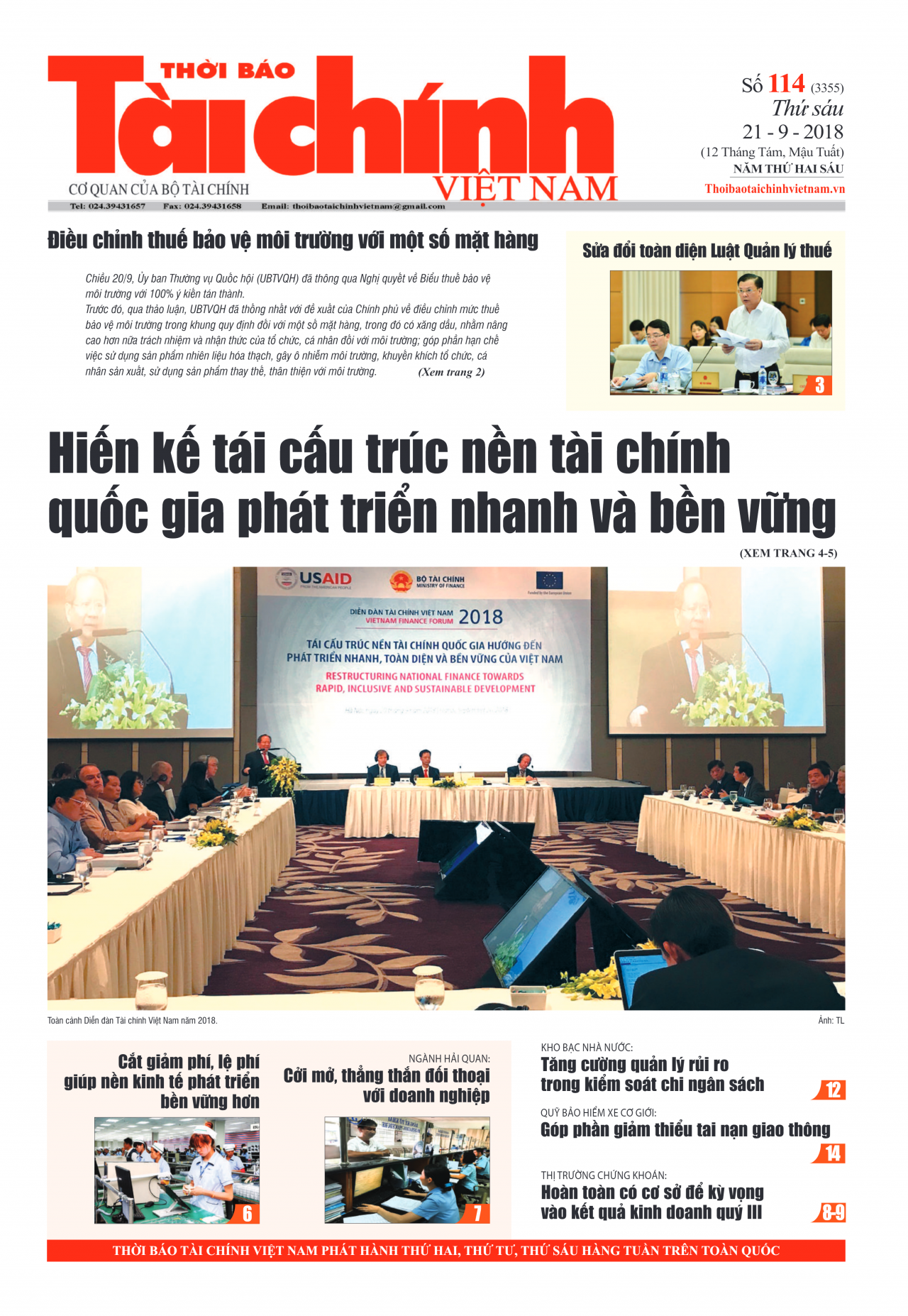 Số 114 (21-9-2018)