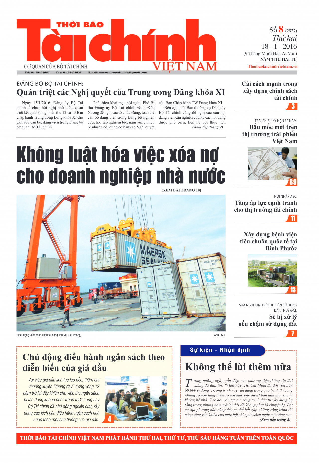 Số 8 (18-1-2016)