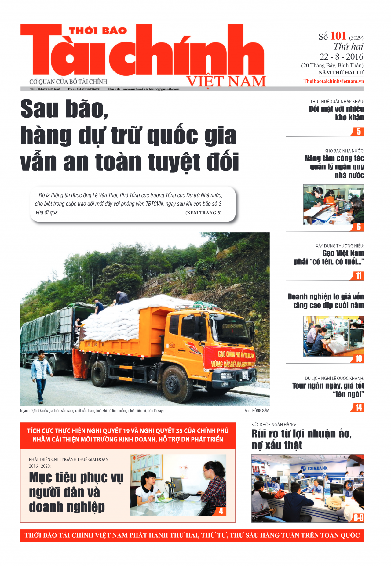 Số 101 (22-8-2016)