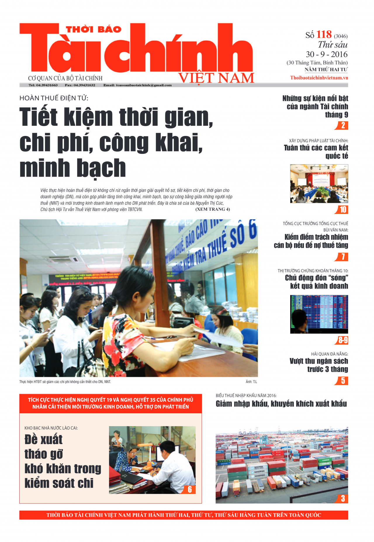 Số 118 (30-9-2016)