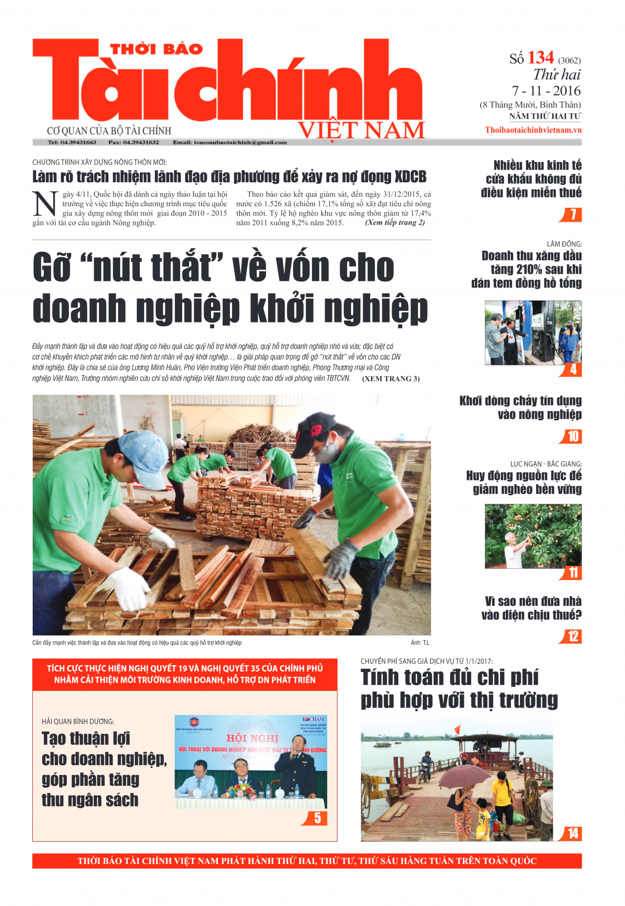 Số 134 (7-11-2016)