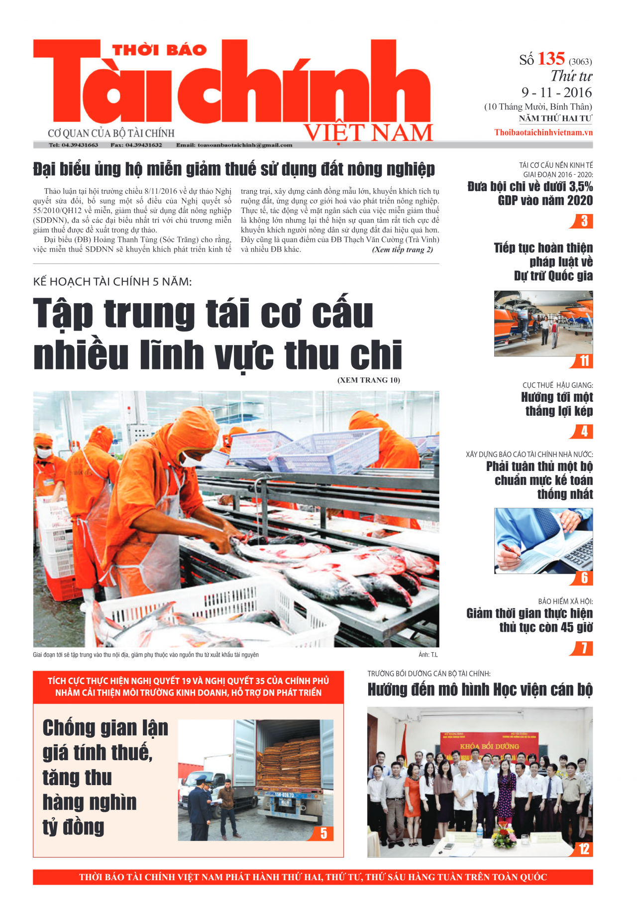 Số 135 (9-11-2016)