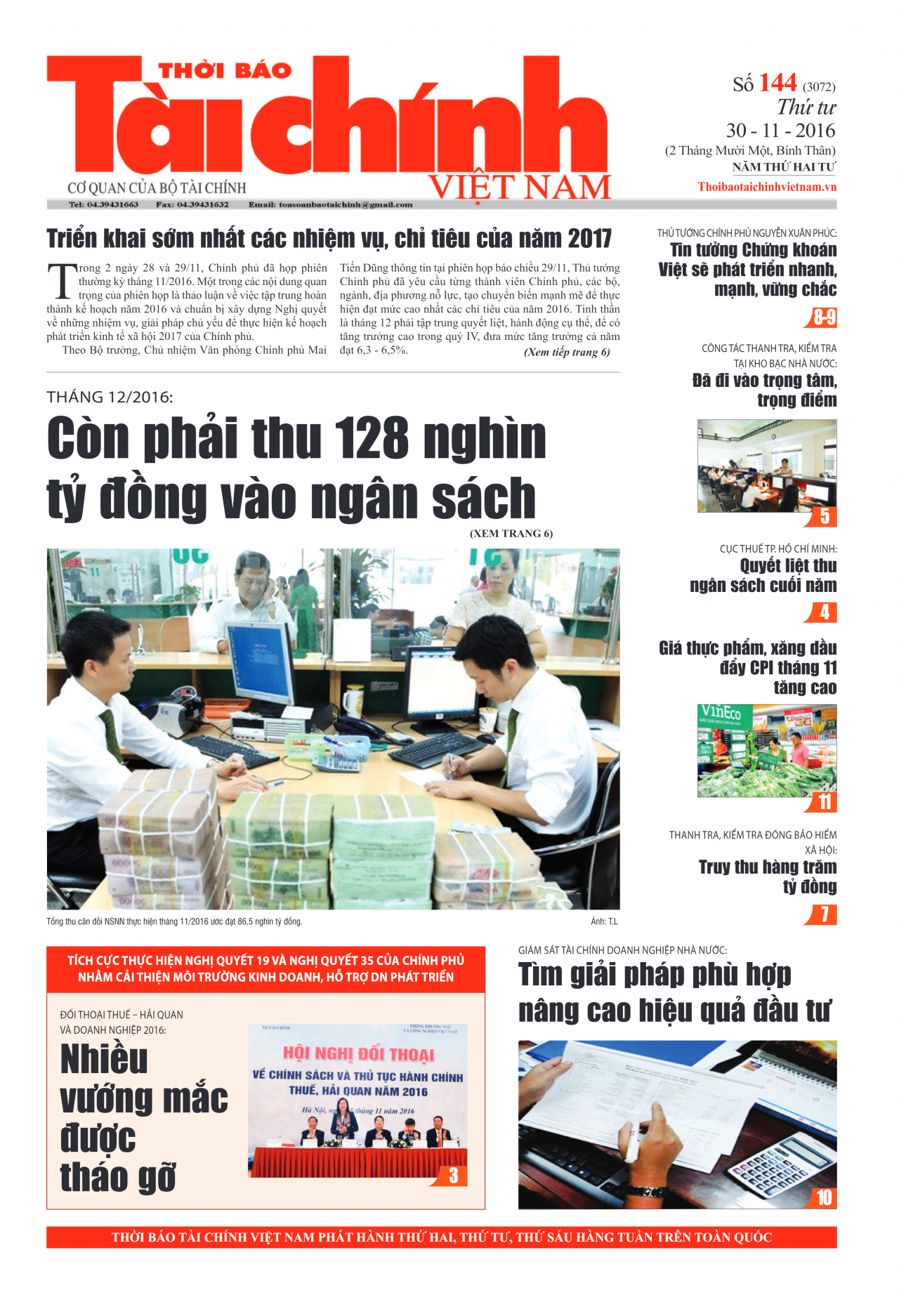 Số 144 (30-11-2016)