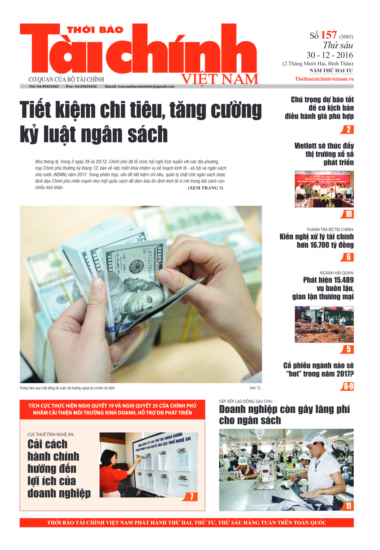 Số 157 (30-12-2016)