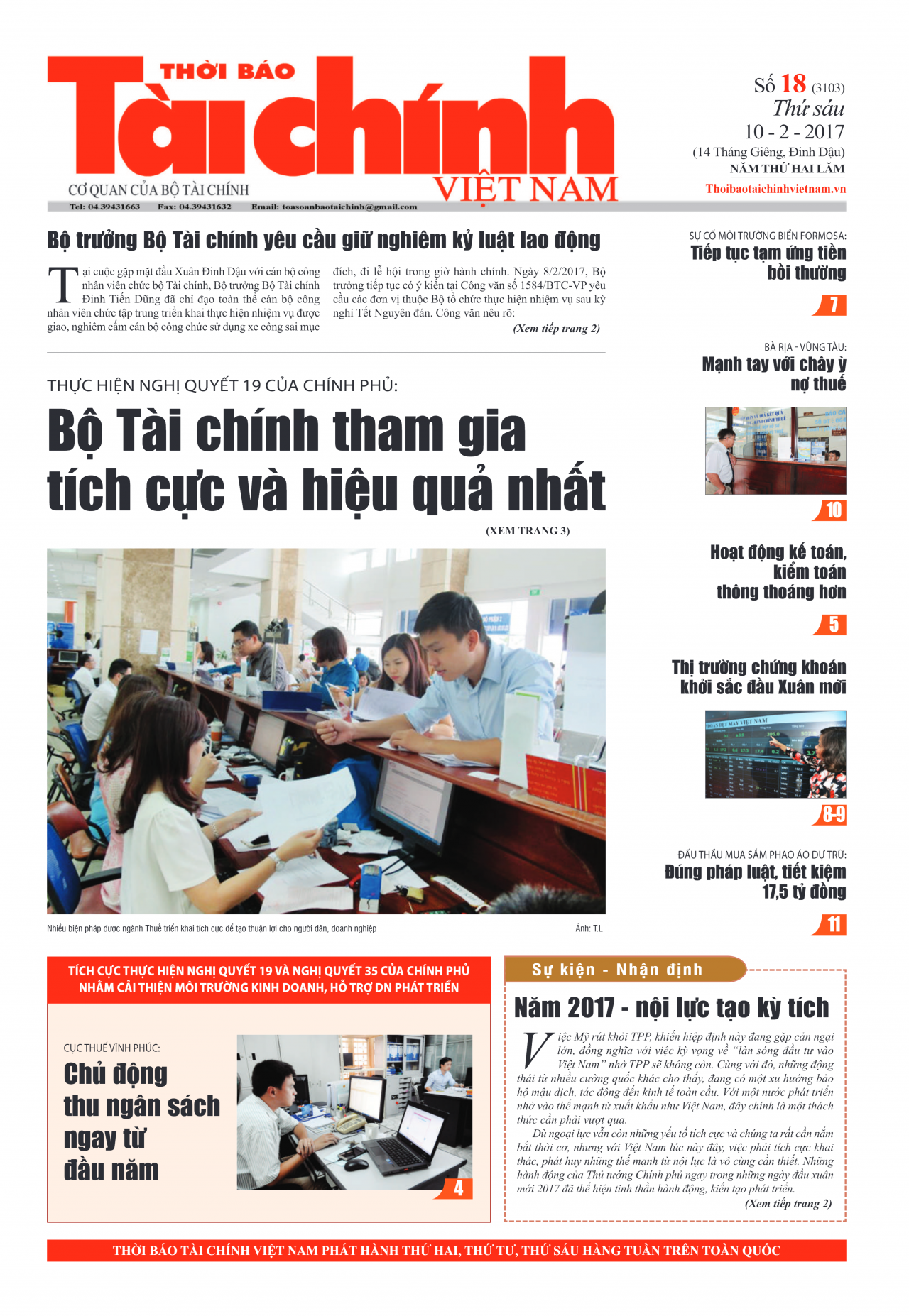 Số 18 (10-2-2017)
