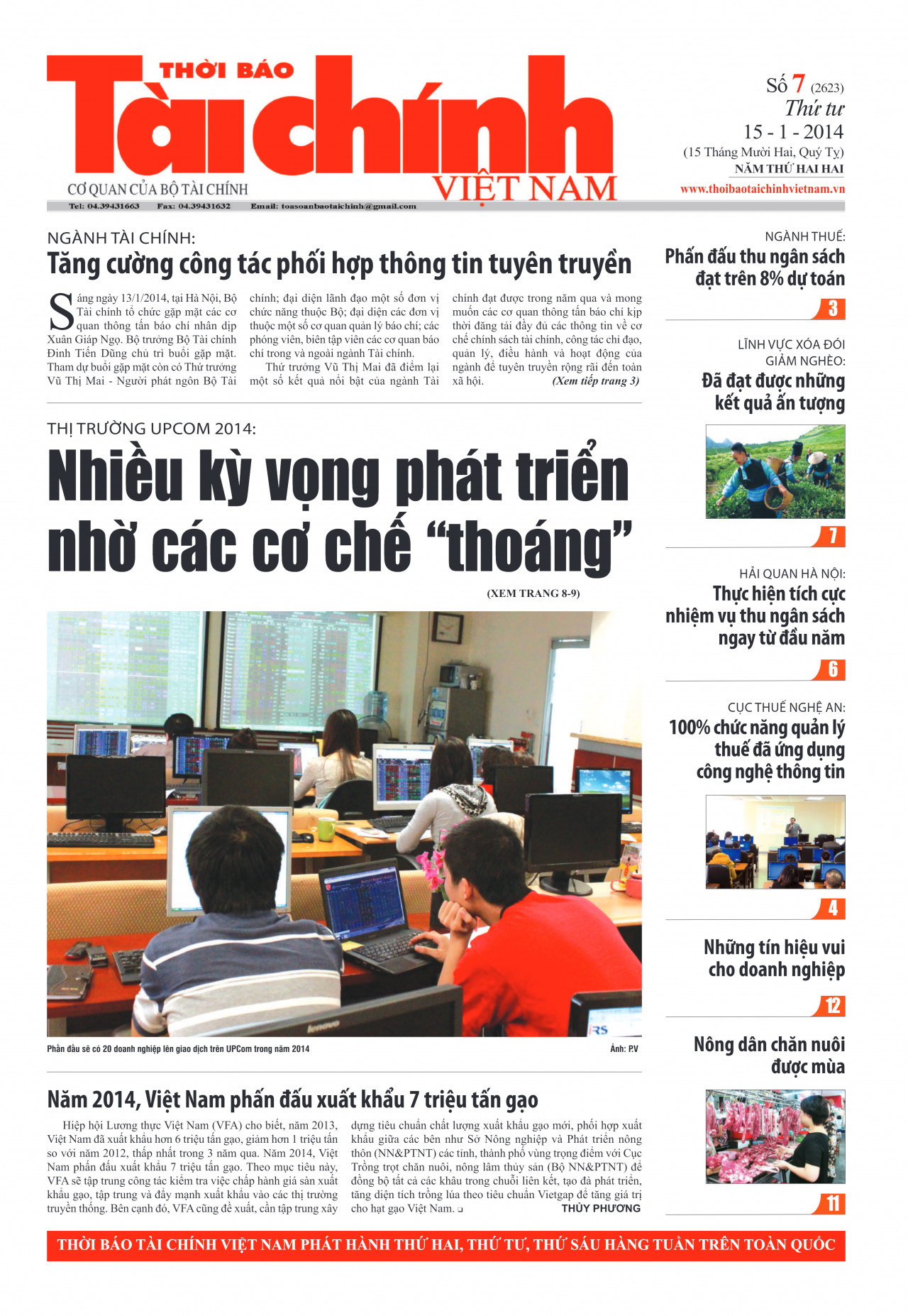 Số 7 (15-1-2014)