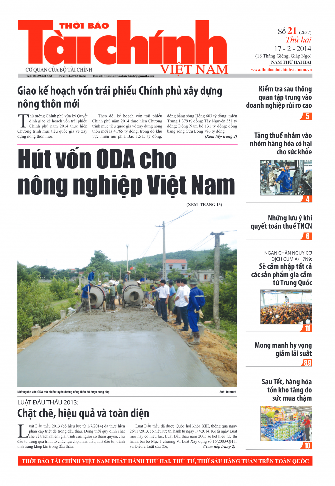 Số 21 (17-2-2014)