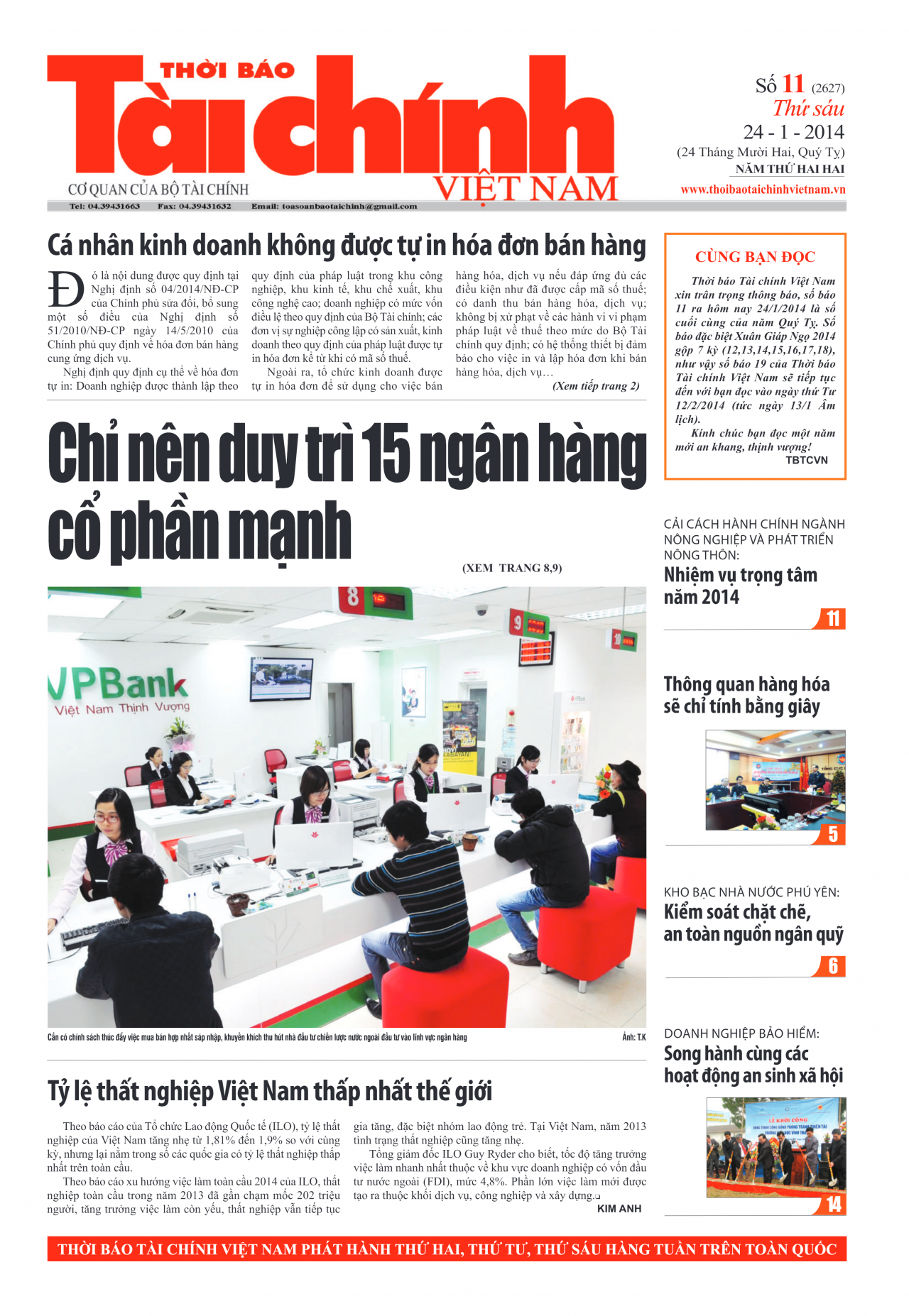Số 11 (24-1-2014)