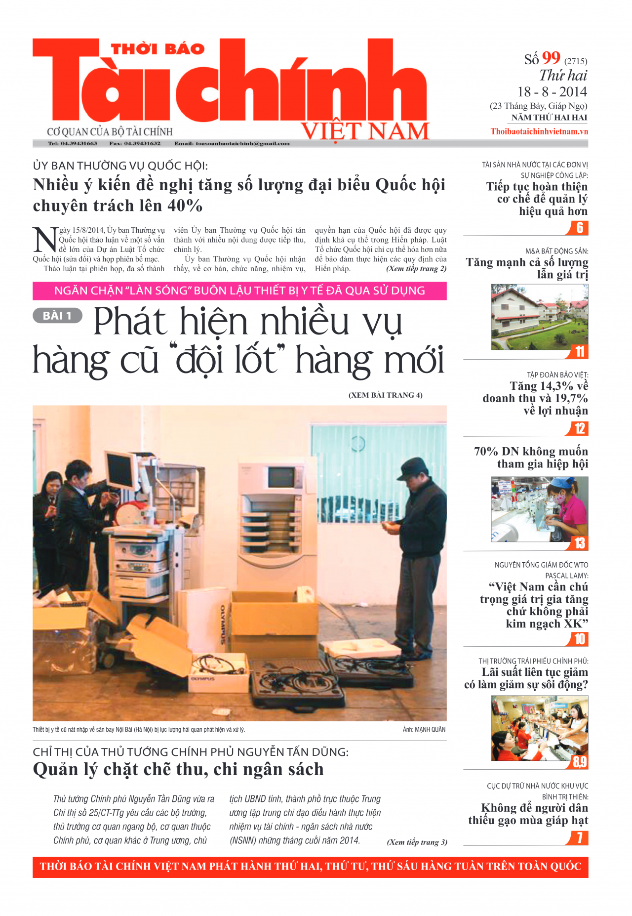 Số 99 (18-8-2014)