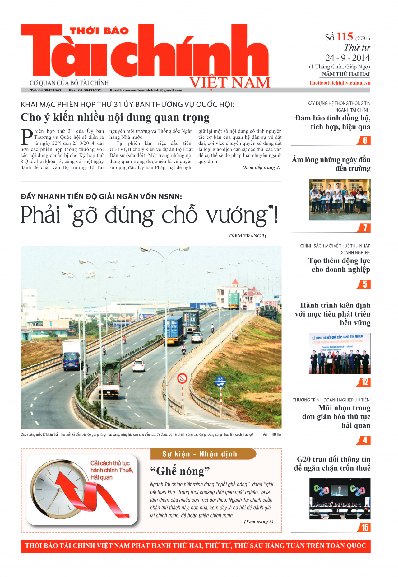 Số 115 (24-9-2014)