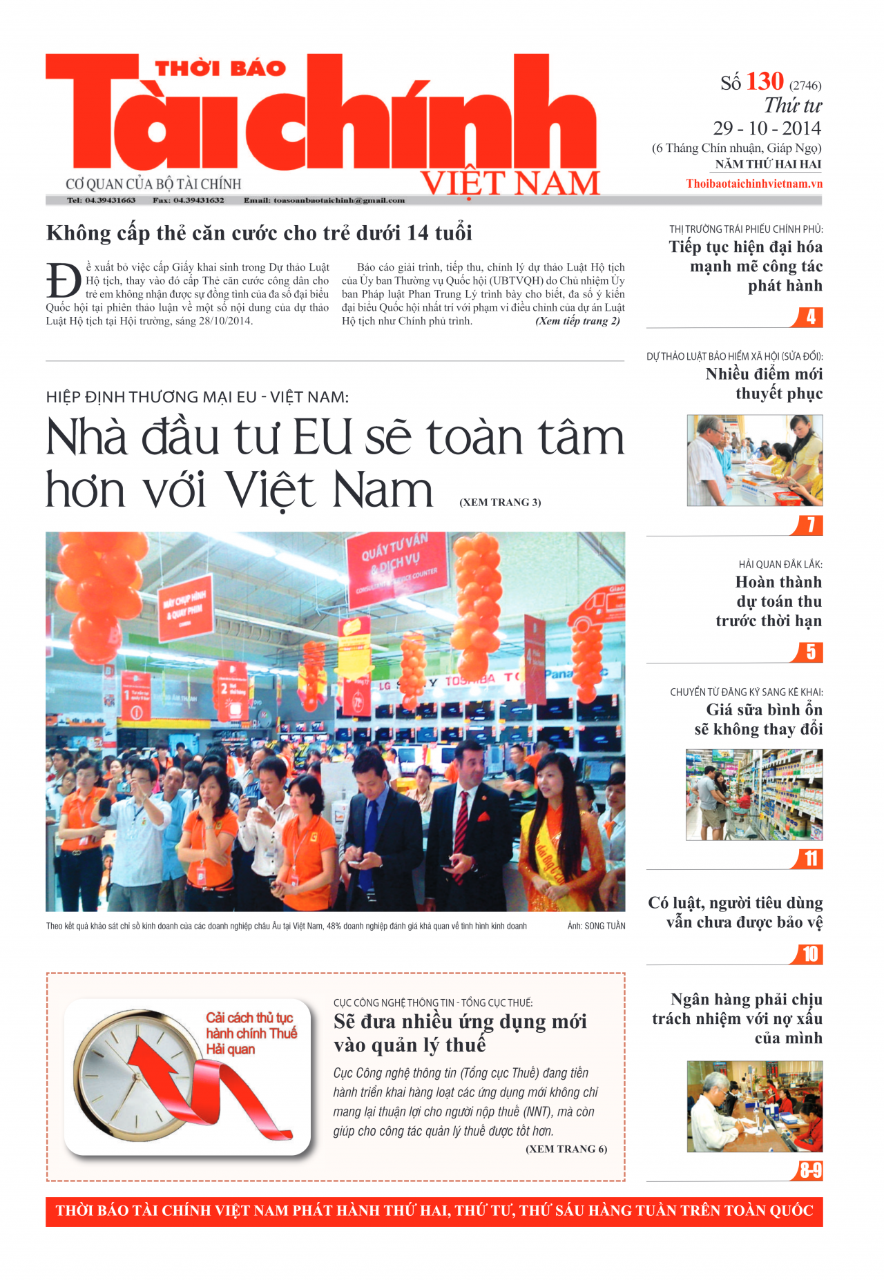 Số 130 (29-10-2014)