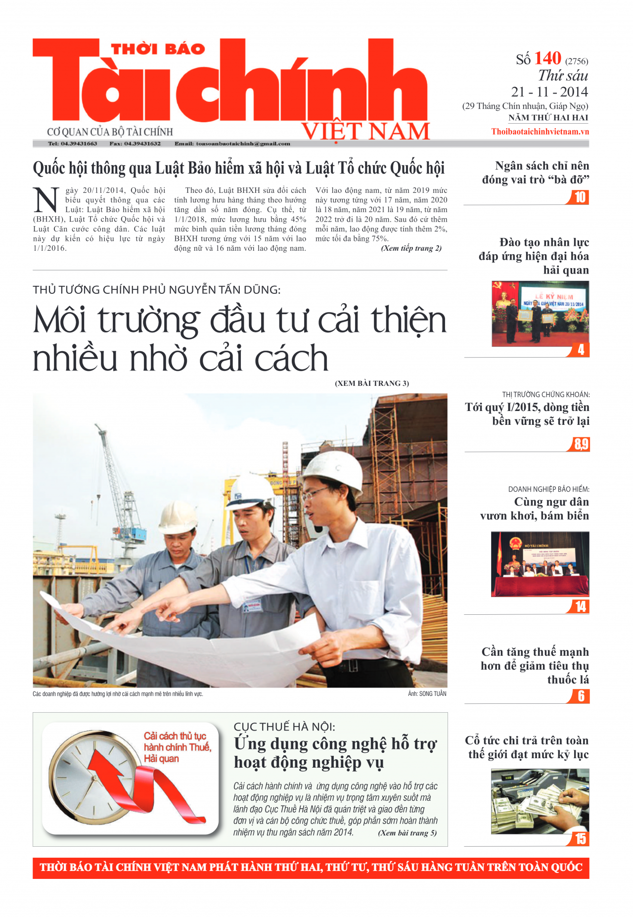 Số 140 (21-11-2014)