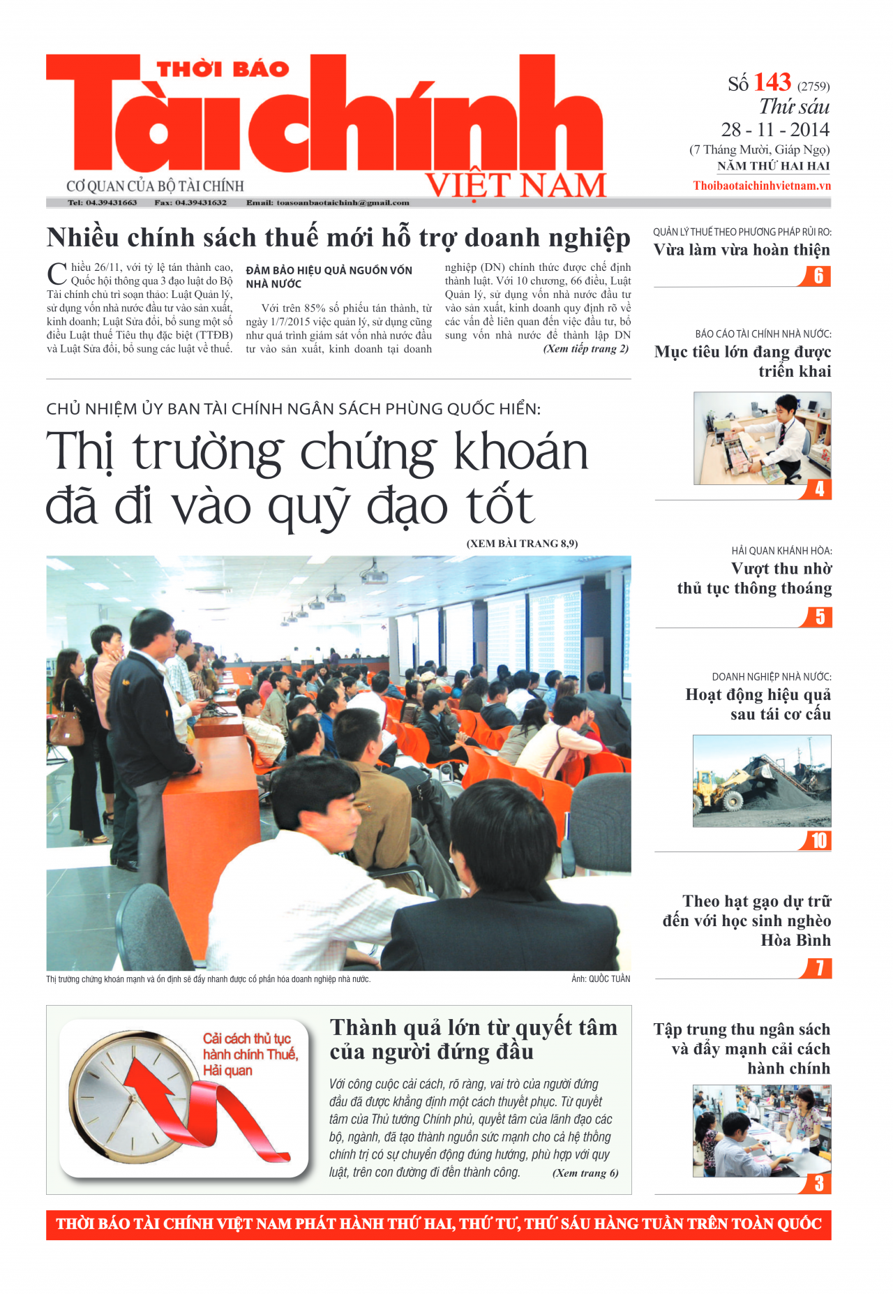 Số 143 (28-11-2014)