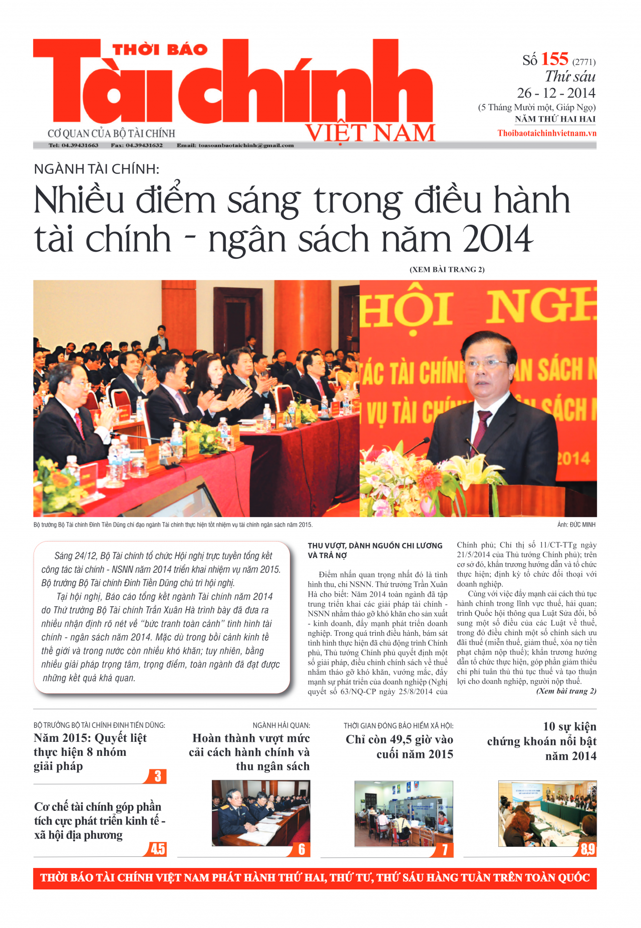 Số 155 (26-12-2014)