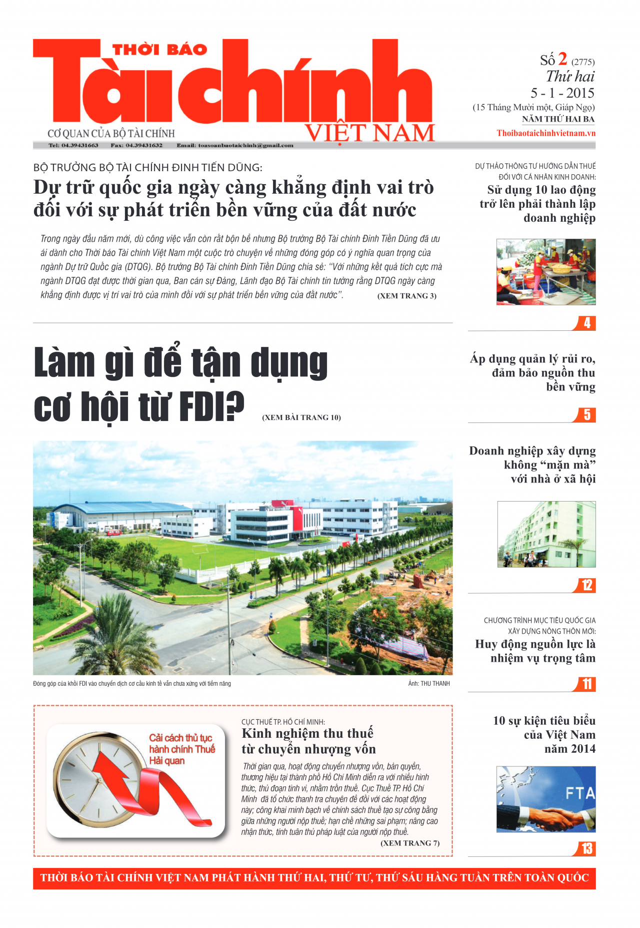 Số 2 (5-1-2015)