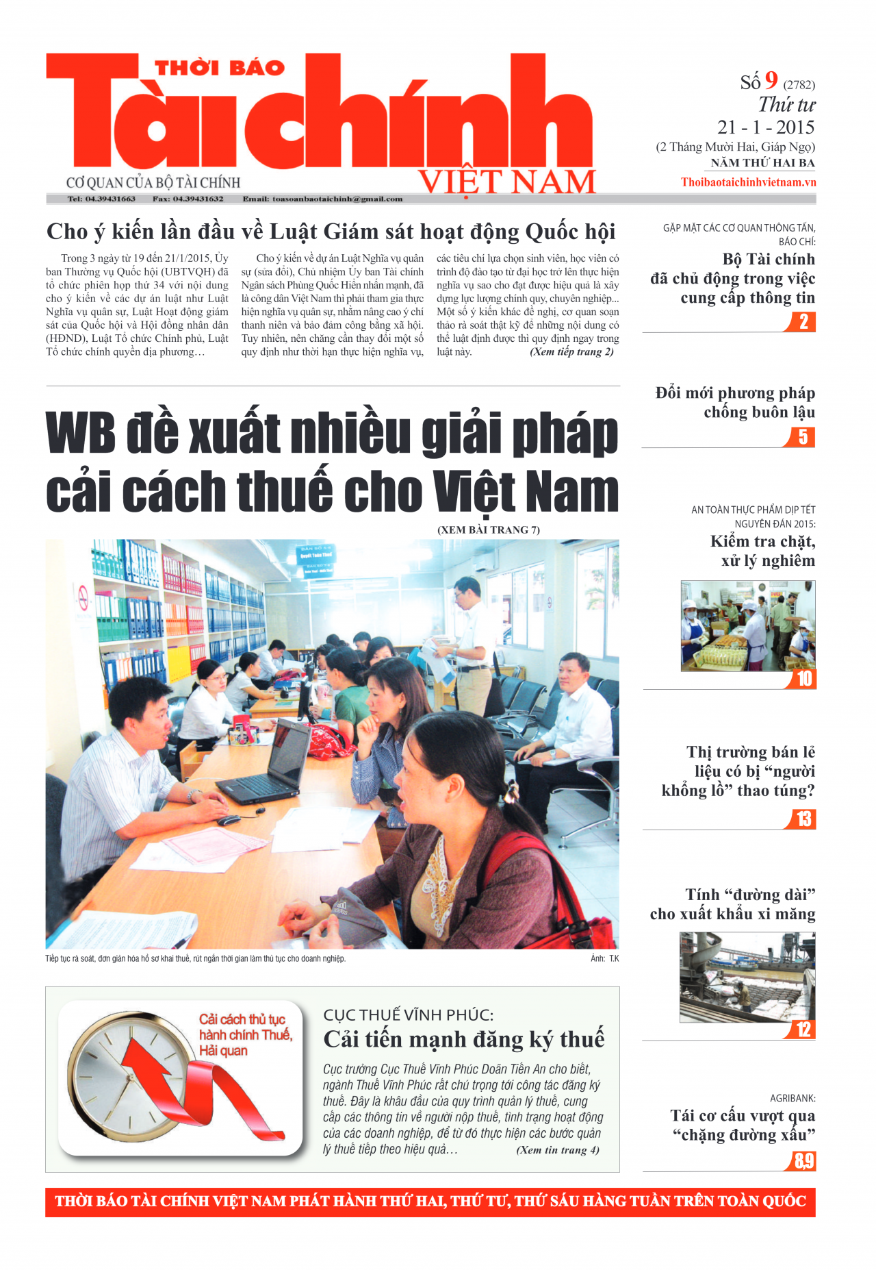 Số 9 (21-1-2015)