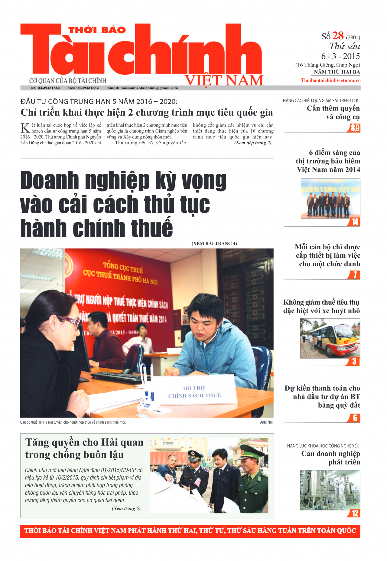 Số 28 (6-3-2015)