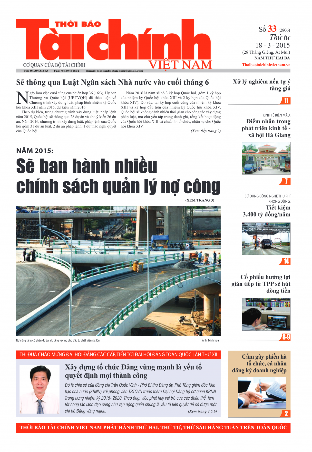 Số 33 (18-3-2015)