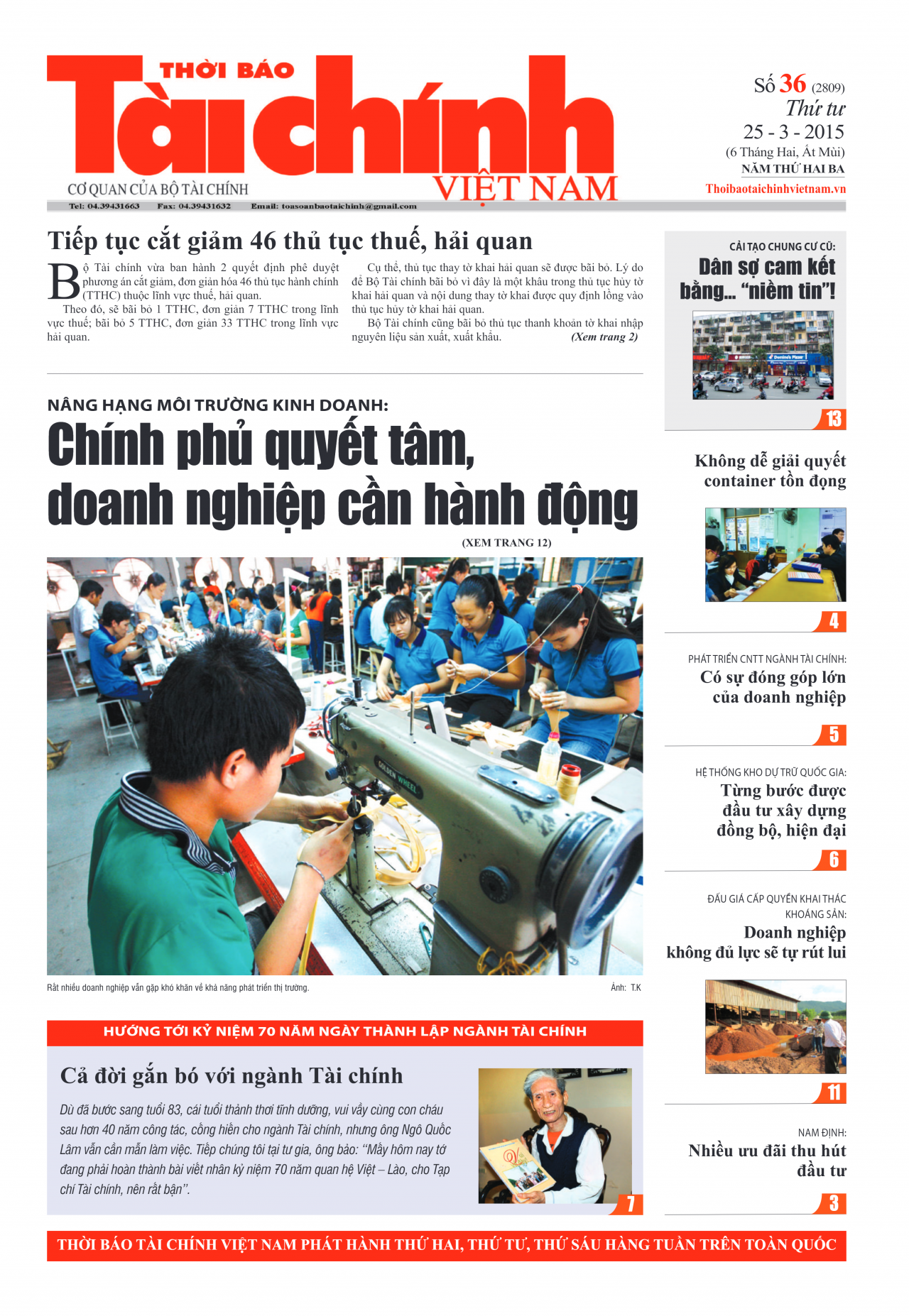Số 36 (25-3-2015)