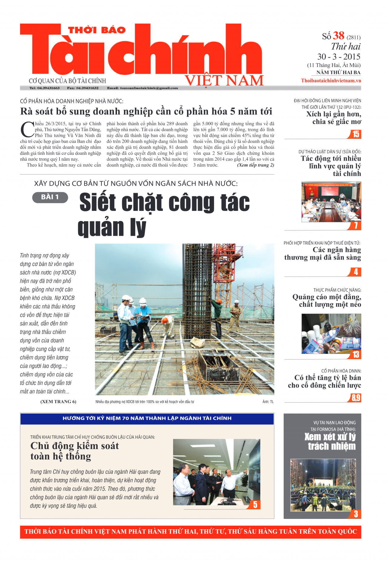 Số 38 (30-3-2015)