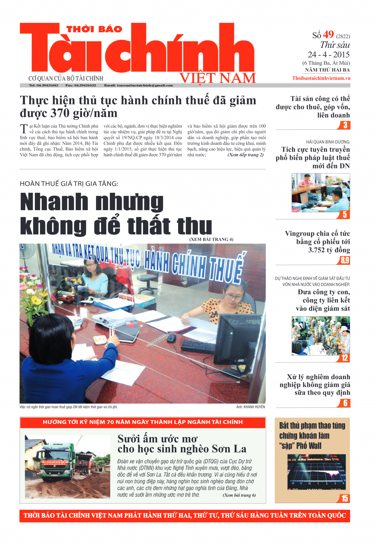 Số 49 (24-4-2015)
