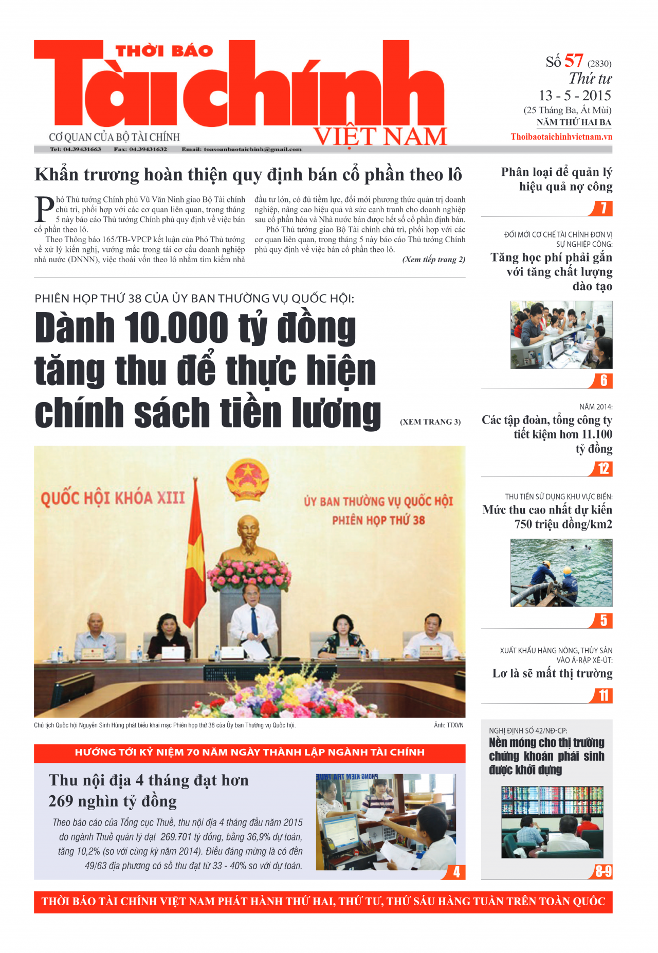 SỐ 57 (13-5-2015)