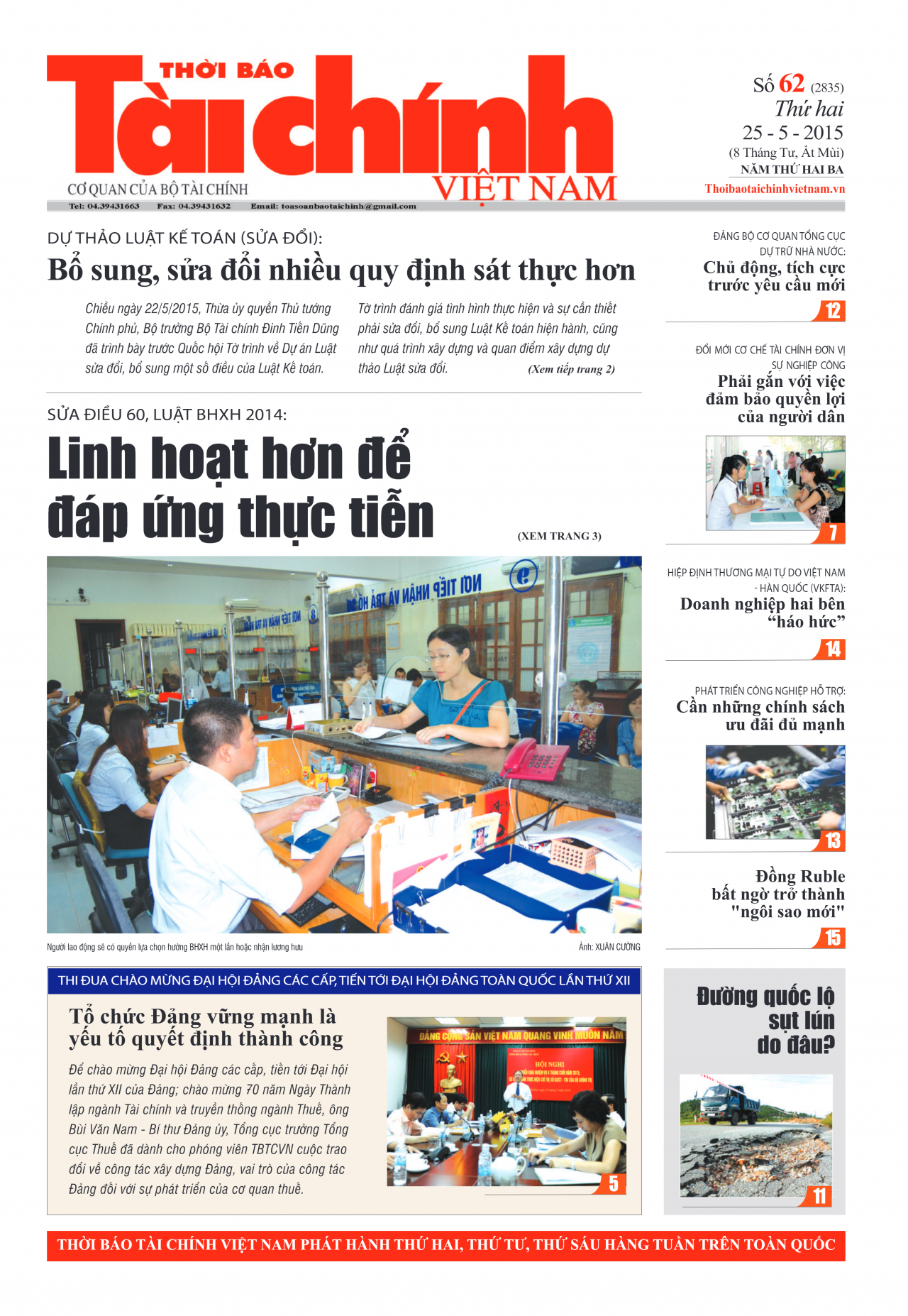 Số 62 (25-5-2015)