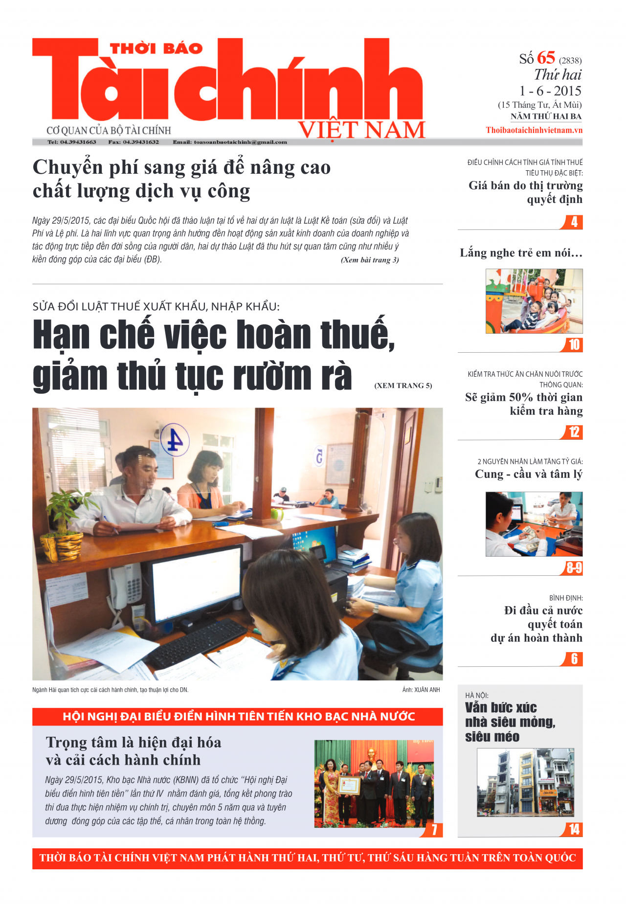 Số 65 (1-6-2015)