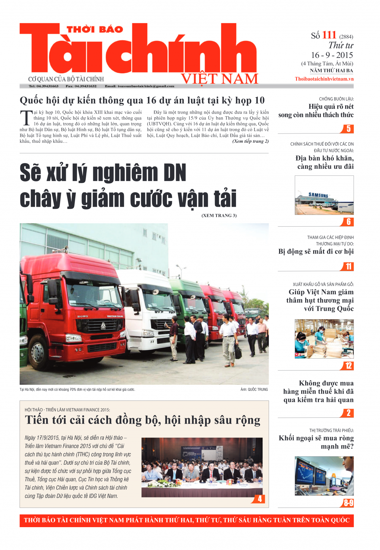 Số 111 (16-9-2015)