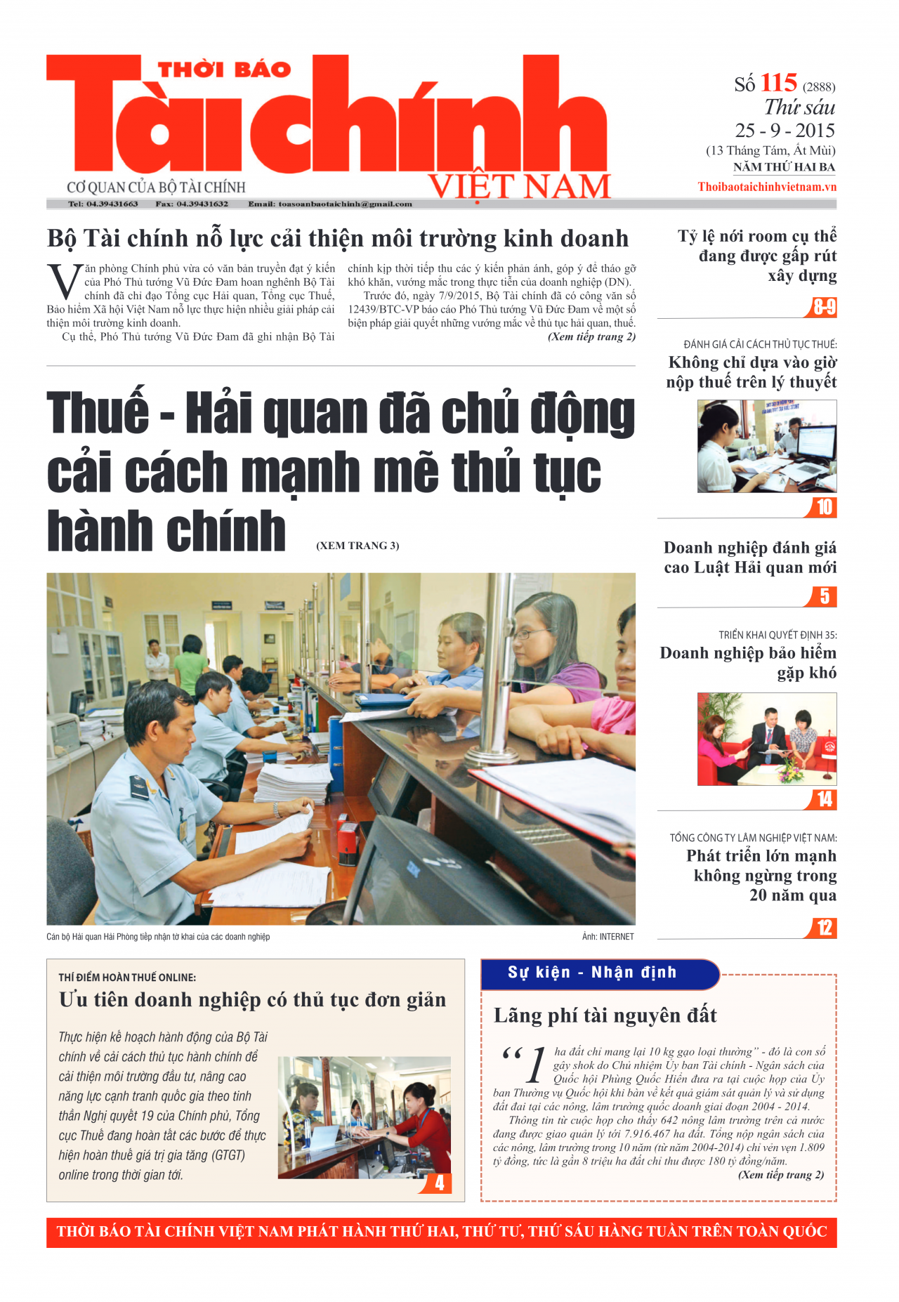 Số 115 (25-9-2015)