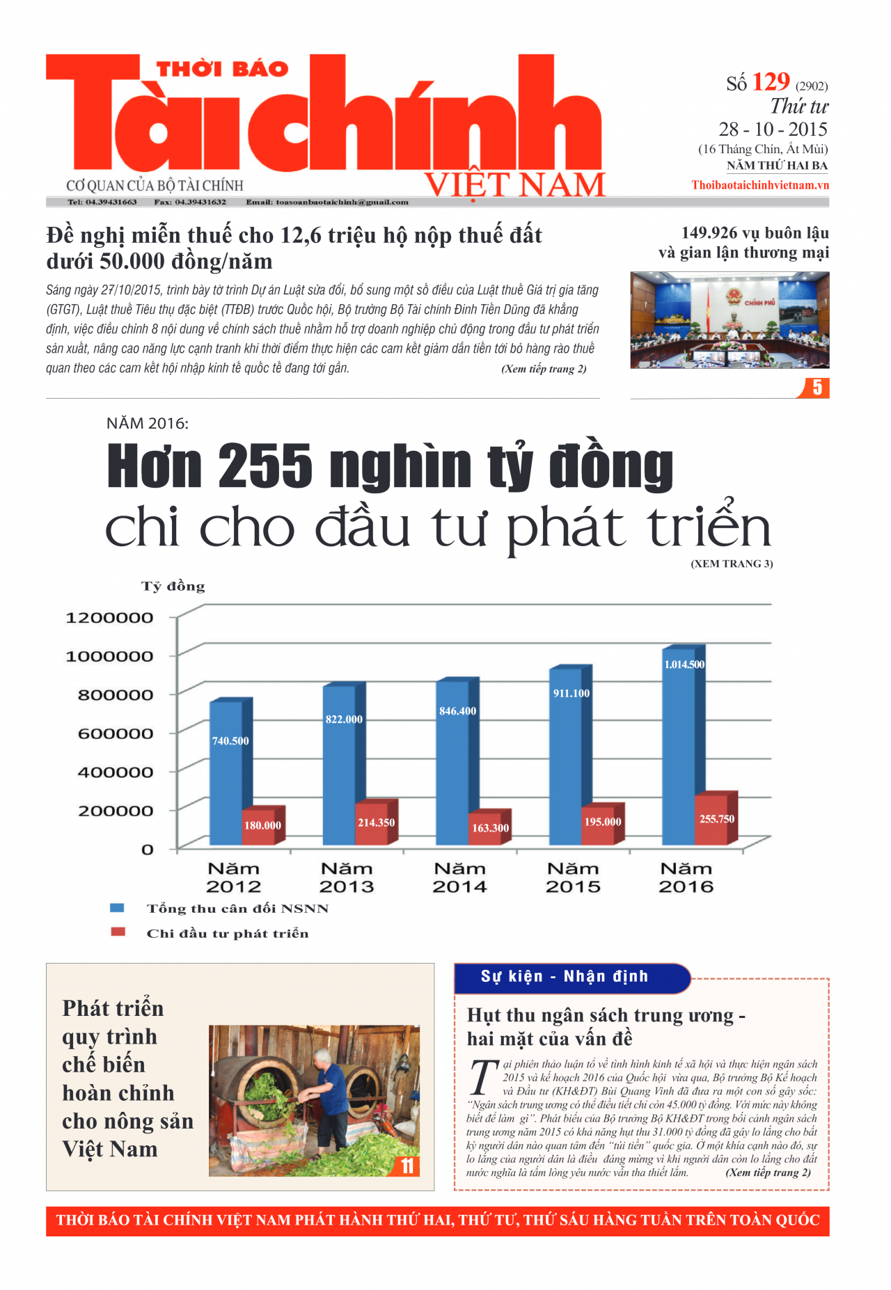 Số 129 (28-10-2015)