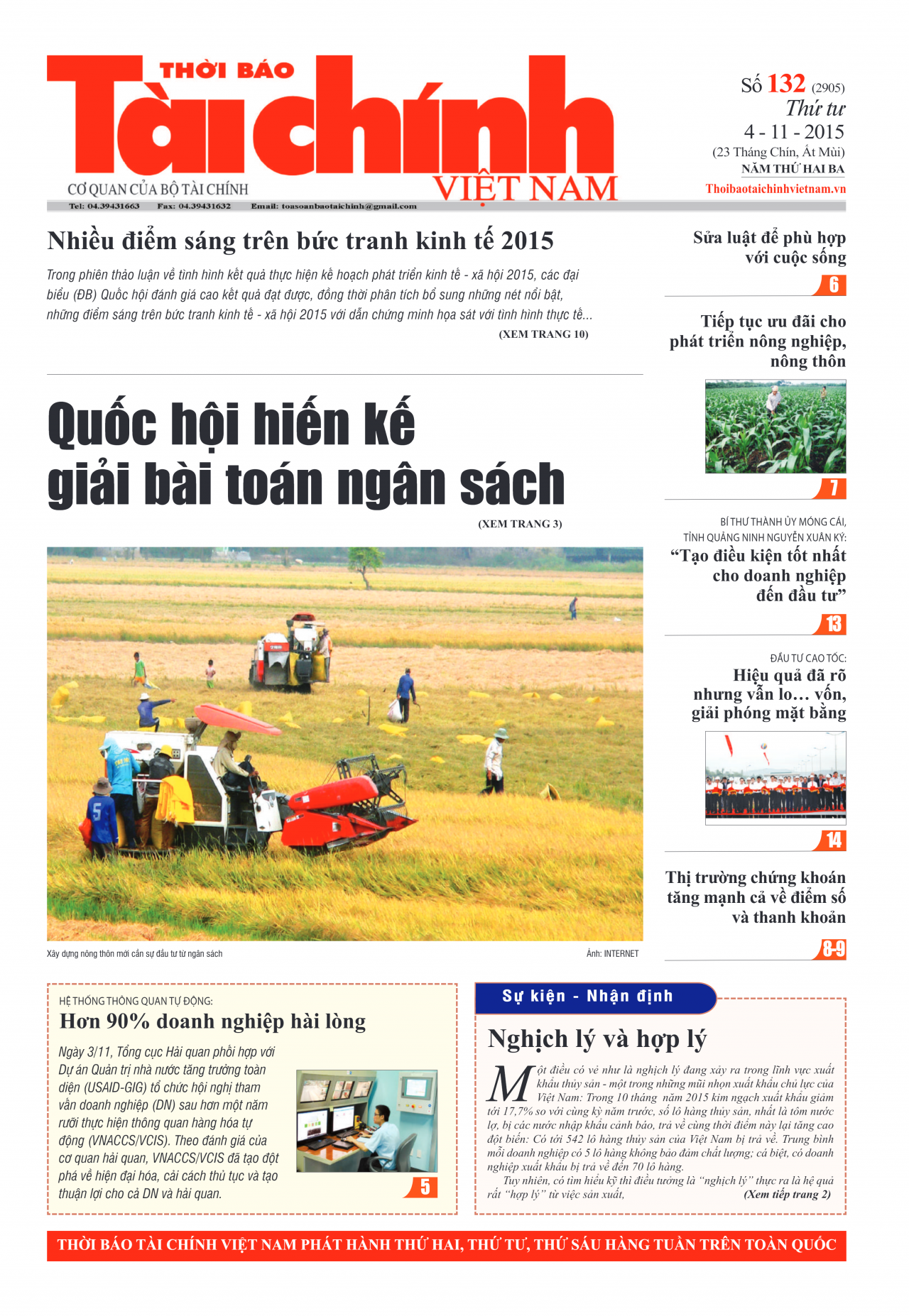 Số 132 (4-11-2015)