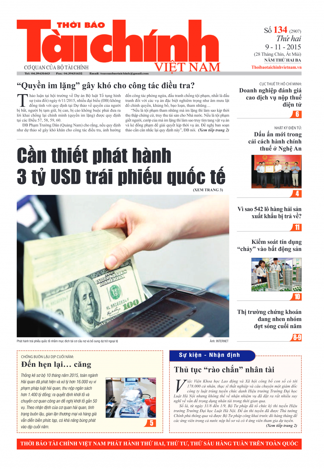 Số 134 (9-11-2015)
