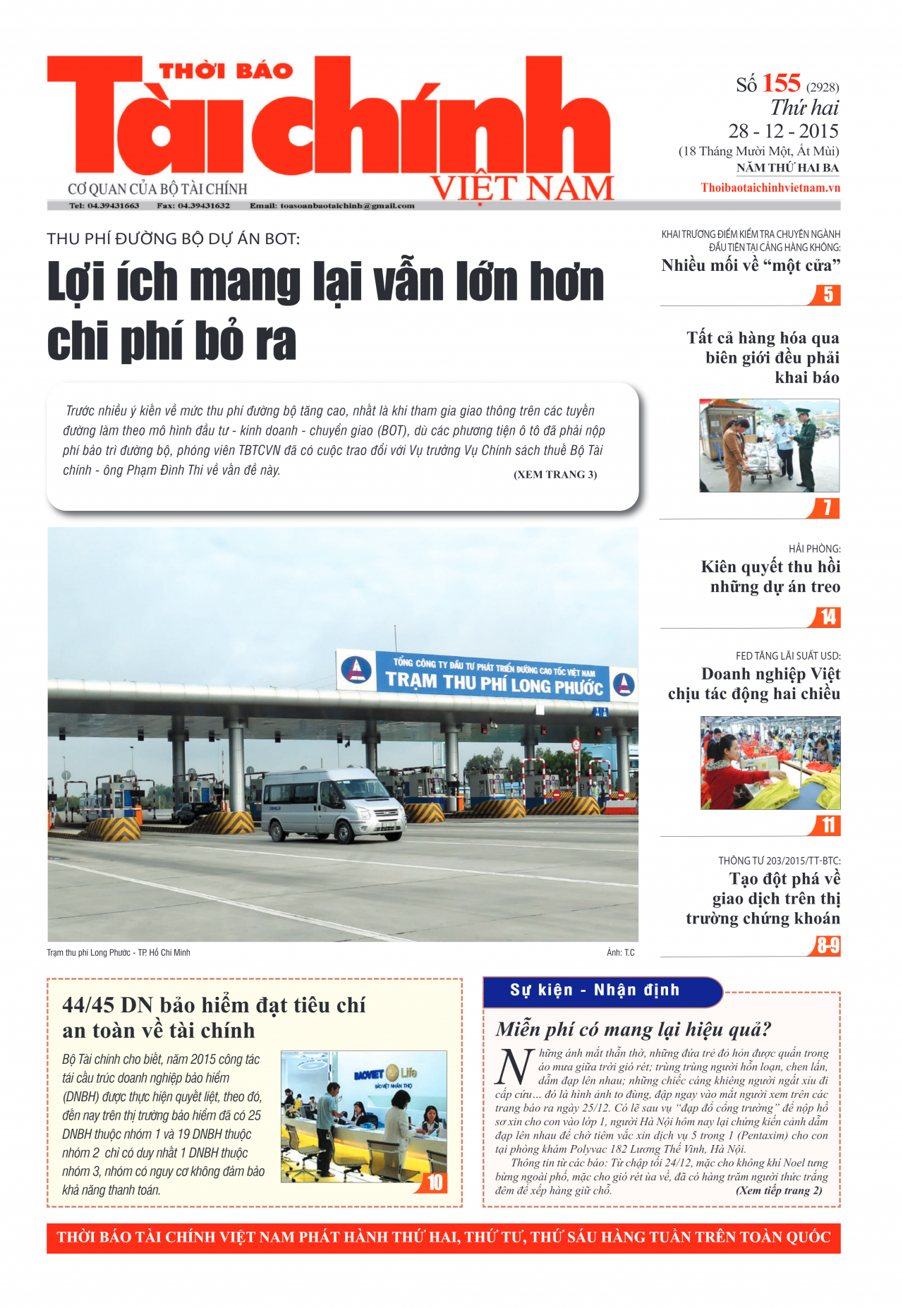 Số 155 (28-12-2015)