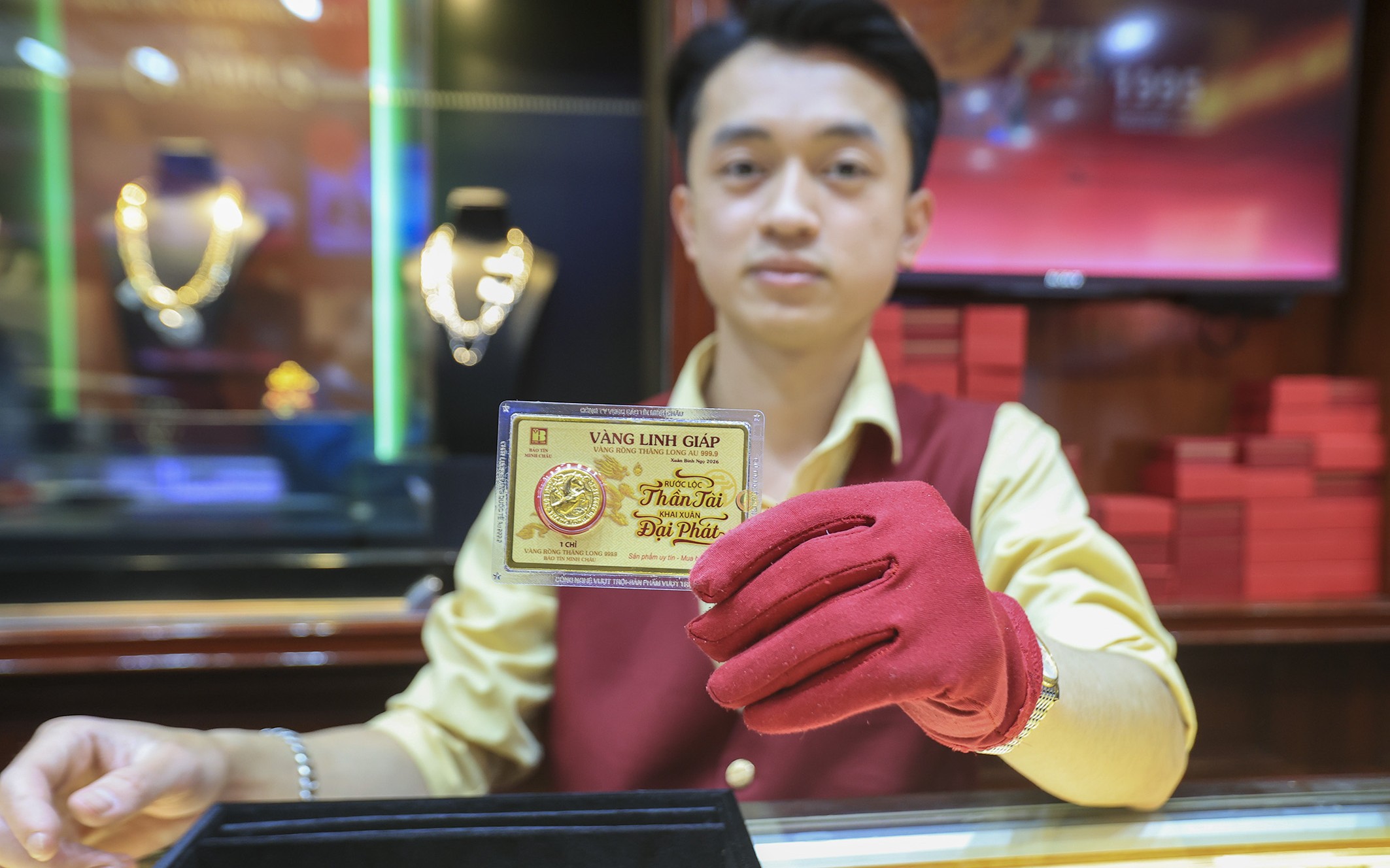 Mua bán vàng miếng chưa phải chịu thuế thu nhập cá nhân