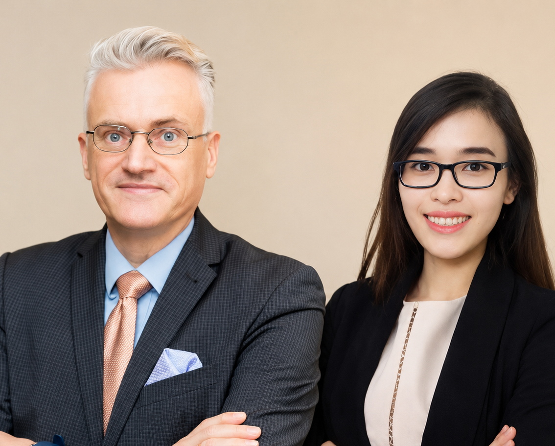 GS.TS Andreas Stoffers và Nguyễn Phương Quỳnh (**)