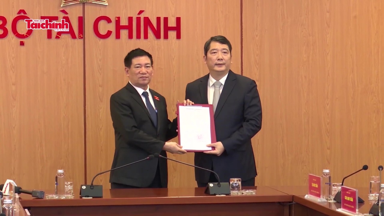Công bố quyết định bổ nhiệm Thứ trưởng Bộ Tài chính Cao Anh Tuấn