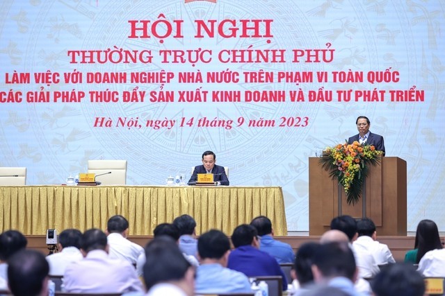 Tháo gỡ khó khăn, thúc đẩy sản xuất kinh doanh khu vực doanh nghiệp nhà nước