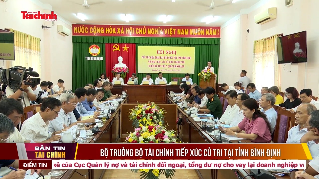 Bộ trưởng Bộ Tài chính tiếp xúc cử tri tại tỉnh Bình Định