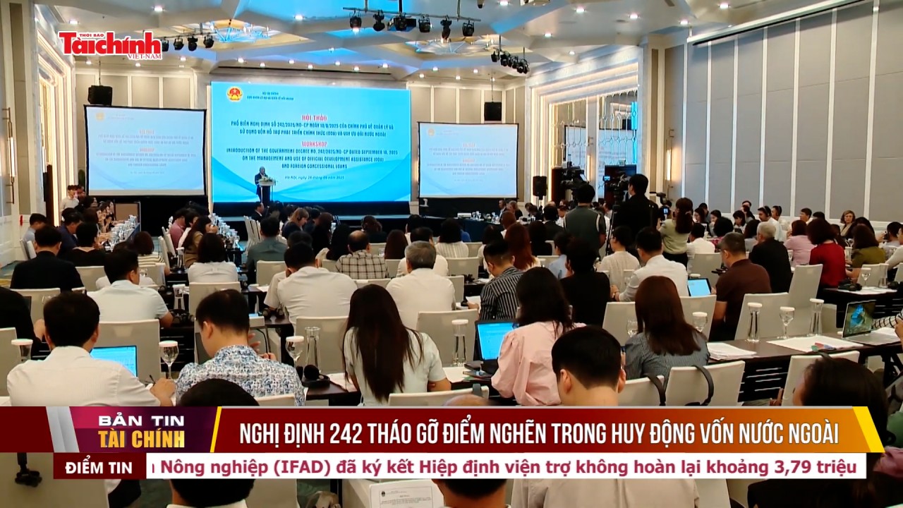 nghi dinh 242 thao go diem nghen trong huy dong von nuoc ngoai